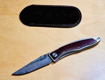 nóż firmy Jufule Sneake Damascus Gentelmen knife 