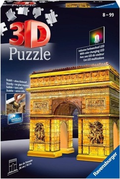 Puzzle 3D  - łuk triumfalny Ravensburger