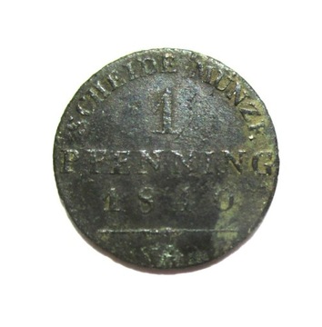 1 Pfennig 1840 r. Prusy