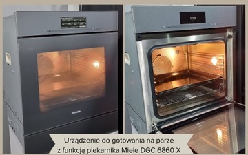 Piekarnik 2w1 konwekcyjno-parowy Miele DGC6860 X 