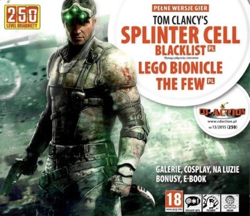 Gry CD-Action 2x DVD 250: Splinter Cell: Blacklist