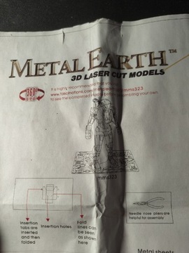 Metal Earth - Avengers Warmachine figurka metal