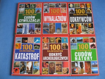 100 największych: wynalazków, odkrywców, katastrof