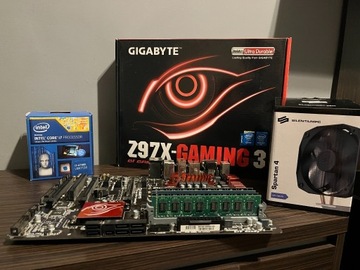 Gigabyte Z97X-Gaming 3 + Procesor Intel I7 4790k 