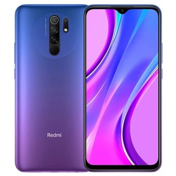 Redmi 9 4/64 fioletowy Stan Bardzo dobry 