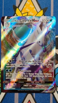 Karta Pokemon TCG Ice Rider Calyrex VMAX (CRE 046)