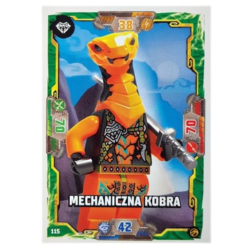 KARTA  NR 115  LEGO NINJAGO seria 7 SEABOUND