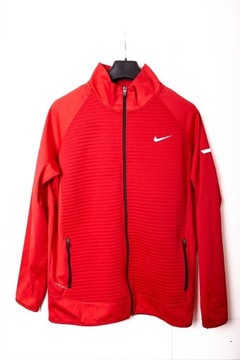 Bluza Nike Sportowa Czerwona treningowa Rozpinaną 