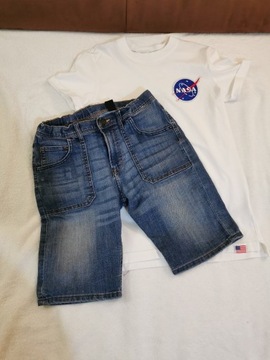 Spodenki i koszulka NASA H&M R. 152