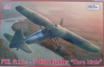 PZL P11.c IBG, "Rare Birds" nowy, 1/32, 32004