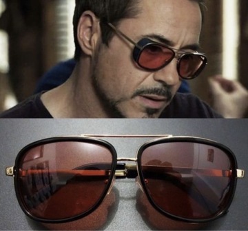 Okulary z filmu Iron Man Tony Stark Avengers