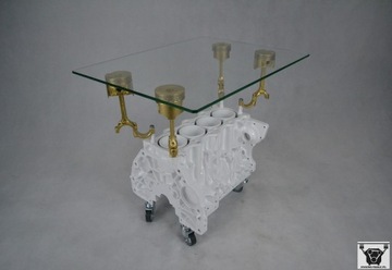 Stolik z bloku silnika R4 Prezent ENGINE TABLE