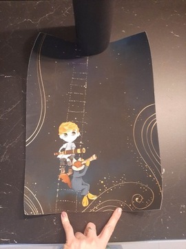 Plakat poster Little Prince Astronomy Mały Książę