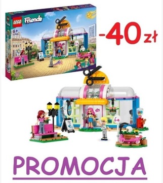 ZABAWA DZIECI 41743 LEGO Friends SALON FRYZJERSKI