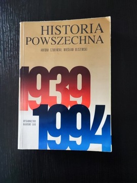 HISTORIA POWSZECHNA 1939-1994 Czubiński, Olszewski