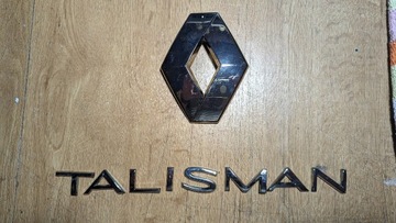 Znaczek, emblemat Renault Talisman na tylna klape