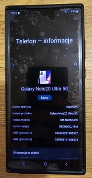 Samsung Galaxy Note 20 Ultra 5G