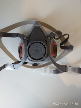 Oryginalna maska 3M 6200 wysyłka 24H przeciwpyłowa