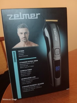 Trymer do włosów brody,zarostu ZELMER ZMB6000