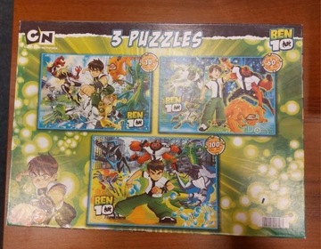 Puzzle Ben 10 ilość 30/60/100 sztuk