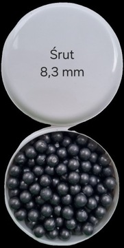 Śrut ołowiany 8,3 mm