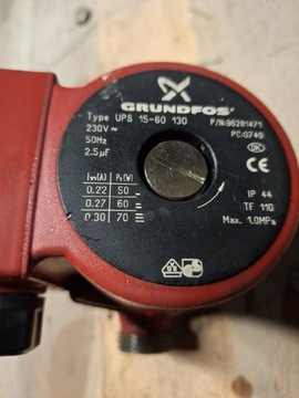 Pompa Grundfos  UPS 15-60  130 Energooszczędna 