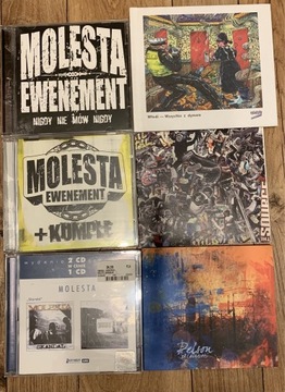 Kolekcja cd Molesta Włodi Vienio Pelson hip-hop 