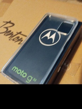 Etui Motorola G32 oryginalne bezbarwne silikonowe 