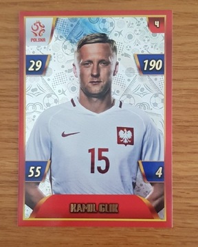 Kamil Glik karta łączy nas piłka 