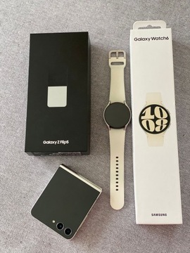 Samsung Z Flip 5 + Watch6