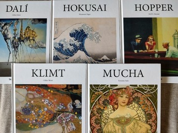 Taschen: Dali, Hokusai, Hopper, Klimt, Mucha