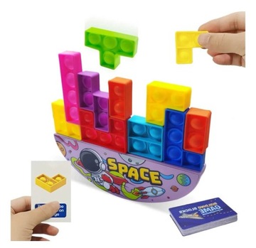Gra Tetris układanie klocków Antystresowa