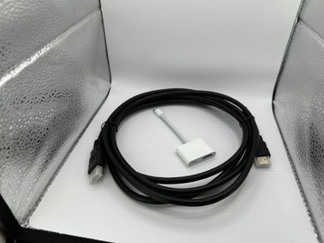 Przejściówka Lightning HDMI Apple + kabel HDMI 5 m