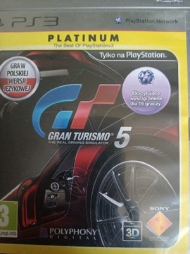 Gran turismo 5 Platinum gra na ps3