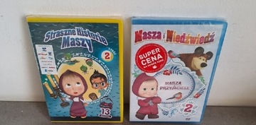 Masza I Niedźwiedź Bajki na DVD ( Nowe w folii ) 