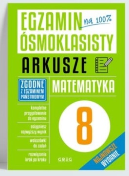 Egzamin ósmoklasisty. Arkusze. Matematyka, GREG