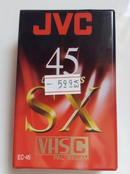 JVC 45 SX VHSC nośnik