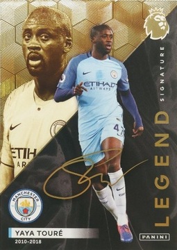 Yaya Toure Sign Legend Limited Karta Panini PL 24