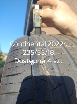 Opony continental 235/55/18