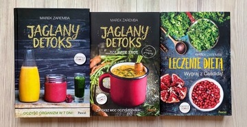 Marek Zaremba Leczenie Dietą Jaglany Detoks 3 ksią