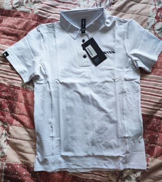 Nowa oryginalna biała koszulka polo Canyon roz S 