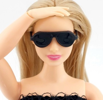 Okulary przeciwsłoneczne dla lalki Barbie