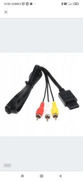 Kabel AV do Nintendo N64/SNES/NGC Przewód