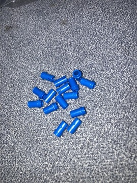 Lego Technic Pin 1/2 Niebieski 4274 - 15 sztuk