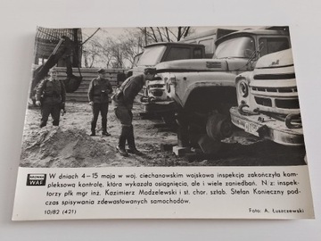 Wojskowe Kontrole ZIŁ Star Ciechanów 1982r