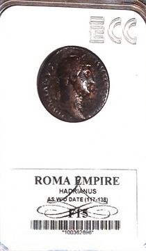 Rzym, As, Hadrianus grading GNC