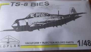 PZL TS8 BIES BROPLAN 1/48 vacu+wtryski pilot720.pl