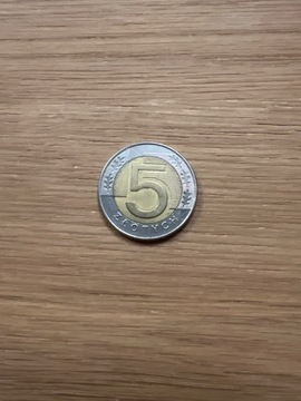 Moneta 5 zł z 1996!