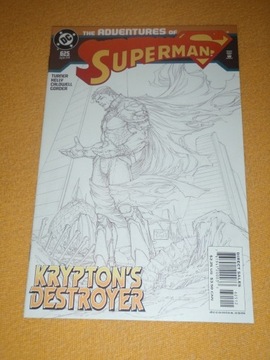 SUPERMAN #625 Sketch Cover Bdb DC