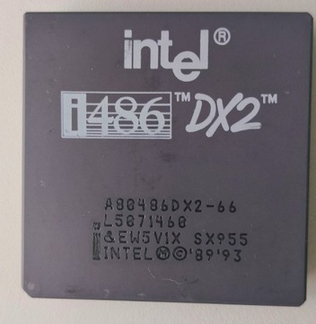 Procesor AMD A80486DX2-66 SX955 sprawny retro 